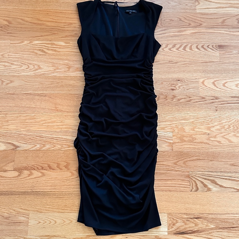 David Meister Black Cocktail Dress (8)